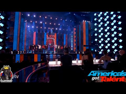 Leo High School Choir & Aloe Blacc The Man Full Performance | America's Got Talent Grand Final Resul