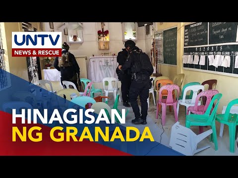 2 sugatan sa pagsabog ng granada na inihagis sa loob ng chapel sa Cotabato