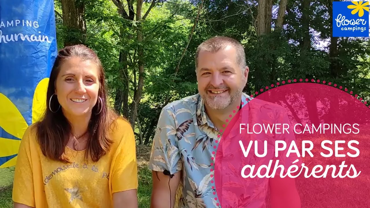 Interview de Séverine et Patrick, adhérents du réseau Flower Campings depuis 2018