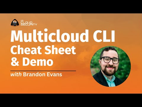 Multicloud Command Line Cheat Sheet Resource Demo