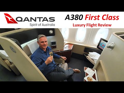Qantas First Class - pure indulgence on the A380