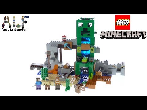 Vidéo LEGO Minecraft 21155 : La mine du Creeper