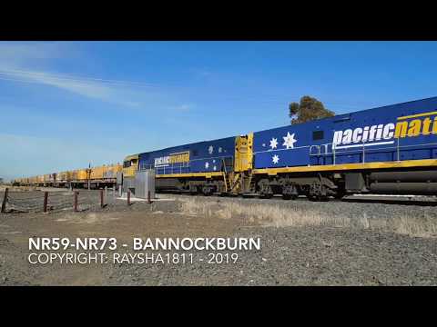 5MP2 - NR59-NR73 (PacNat Steel) Bannockburn - Australian Trains by Raysha1811