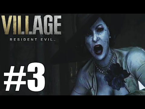 Resident Evil 8 Village Gameplay Walkthrough Part 3 - Lady Dimitrescu Boss