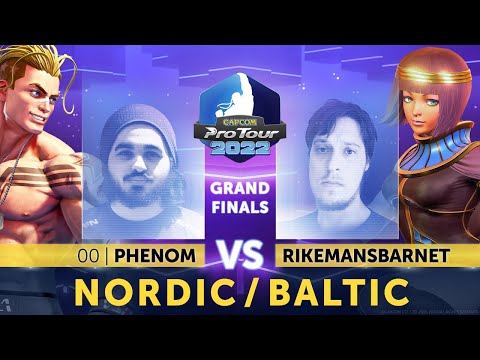 Phenom (Luke) vs. Rikemansbarnet (Menat) - Grand Final - Capcom Pro Tour 2022 Nordic/Baltic