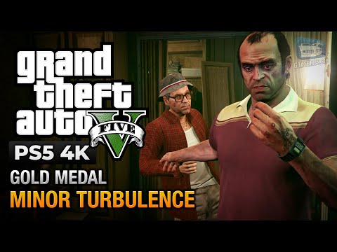 GTA 5 PS5 - Mission #47 - Minor Turbulence [Gold Medal Guide - 4K 60fps]