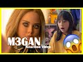 M3GAN Official Trailer - My Friend Amie Donald as M3gan (First Reaction Video)