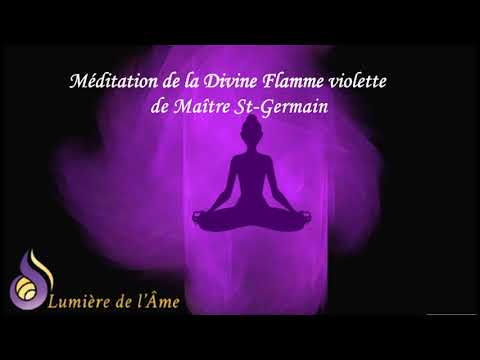 Meditation on the Divine Violet Flame by Master St-Germain