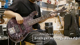 Video thumbnail for Paul Reed Smith | Grainger 4strings bass PQ by 三木楽器 / MIKIGAKKI 公式チャンネル