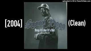 Snoop Dogg Ft. Pharrell - Drop It Like Its Hot [2004] (Clean)