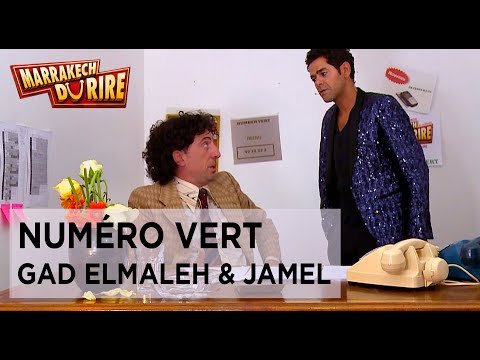 Jamel Debbouze et Gad Elmaleh - Le numéro vert  - Marrakech du rire 2015