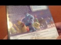 Monsters Inc DVD Unboxing