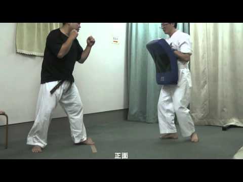 廻し蹴りの蹴り分け（距離・攻撃面＆角度）