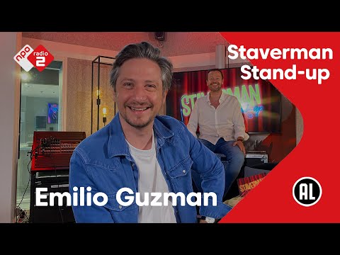 Cabaretier Emilio Guzman: "Ergeren is mijn beroep!" | Staverman Stand-up | NPO Radio 2