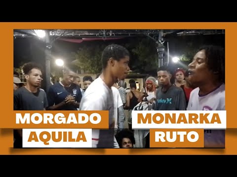 (PEGOU FOGO🔥) MORGADO & AQUILA vs MONARKA & RUTO | 1º FASE | Batalha da Matilha ED43