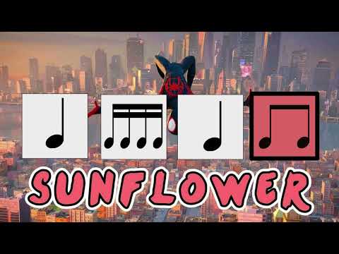 Sunflower- rhythm play along