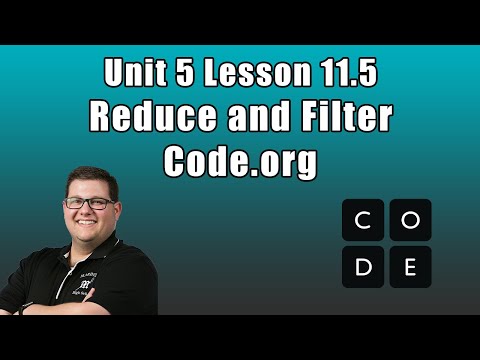 Code.org Unit 5 Lesson 11.5 - Reduce and Filter | Traversals Practice