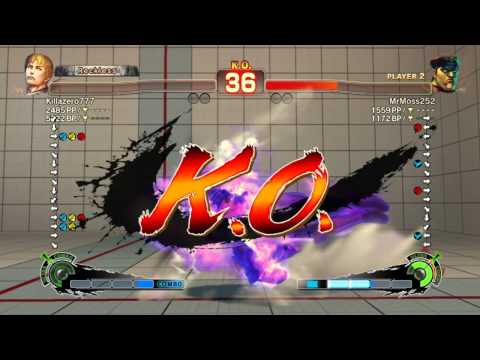 SSF4 AE: Killazero777 (Cody) vs MrMoss252 (Bison)