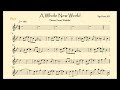 A Whole New World C Instruments Play Along L Music Sheet L Backing Tracks
