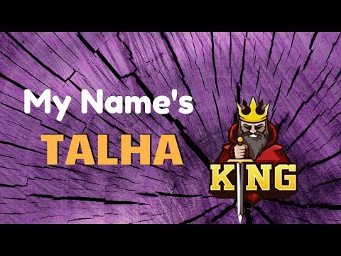 My Name's Talha - Official Smile Today Music