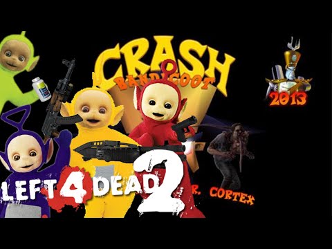 Left 4 Dead 2 | Teletubbies vs Teletubbies Zombie [Crash Bandicoot]  [Rating : ⭐⭐⭐⭐⭐]