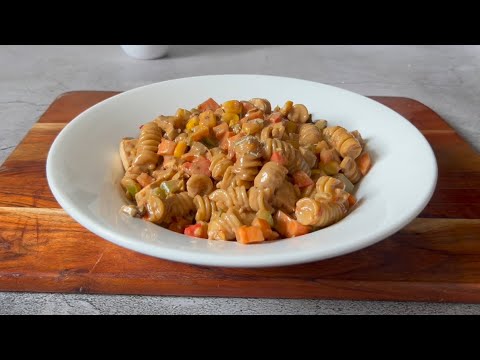 High Protein Vegan Dinner Pasta Recipe | No Dairy | Creamy Tasty Plant Based Meal | Weight Loss