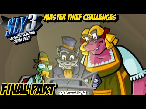 Sly 3: Honor Among Thieves Playthrough Part 12 (MASTER THIEF CHALLENGES) - PS2