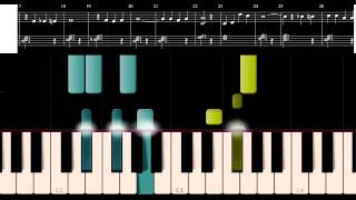 Autumn  Leaves (Piano Tutorial Midi Easy) How to Play