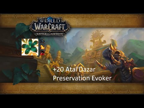 +20 Atal'Dazar | Preservation Evoker | Tyrannical | Volcanic | Sanguine | #5