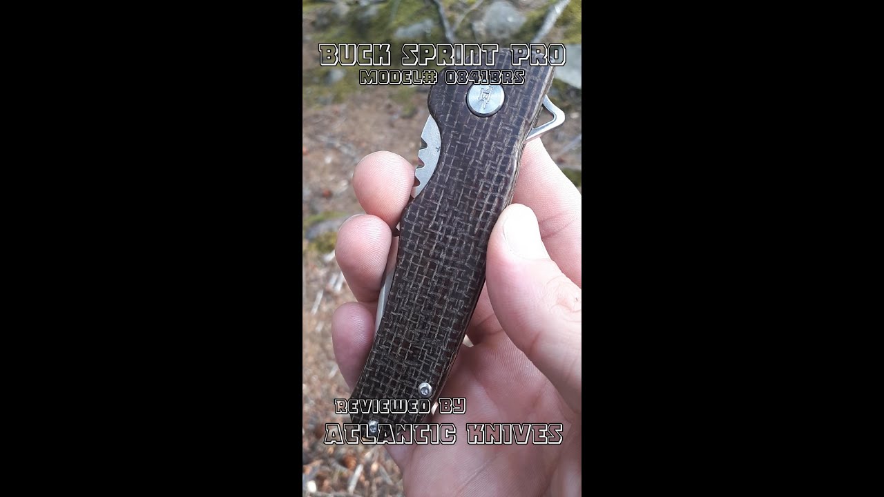 Buck Knives 841 Sprint Pro Review