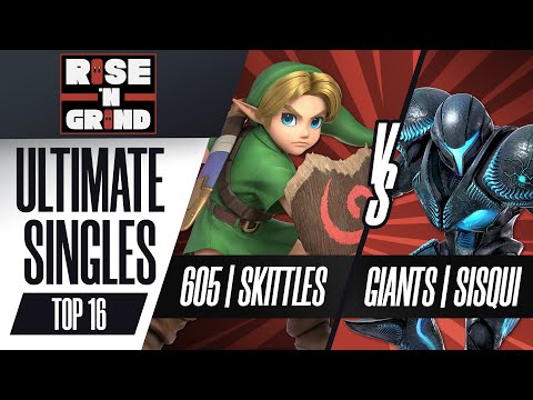 605 | skittles vs. GIANTS | Sisqui - Ultimate Singles Top 16 - Rise 'N Grind