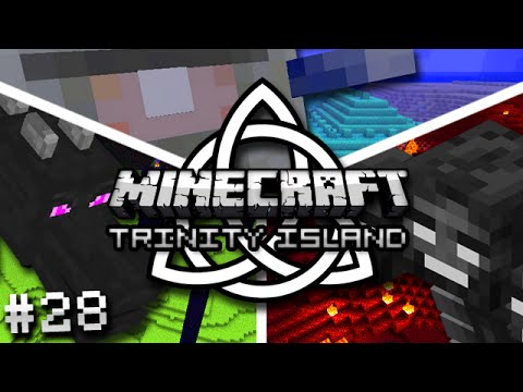 Minecraft: ENDER DRAGON - Trinity Island Hardcore Survival Ep. 28