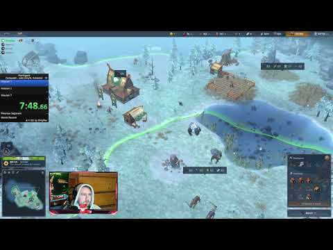 Northgard conquest - speedrun extreme any% Bear 3.51.56