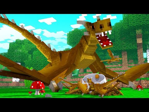 Minecraft: NINHO DE DRAGÃO DE BRONZE - A LENDA DO DRAGÃO ‹ CORUJ4 ›