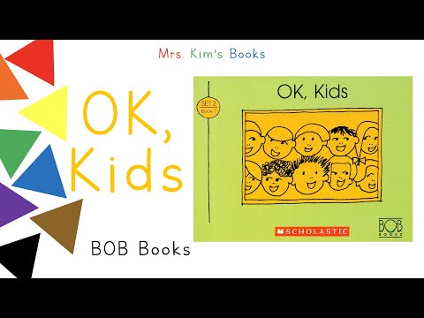 Mrs. Kim Reads Bob Books Set 2 - OK, Kids (READ ALOUD)