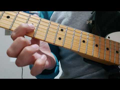 Contigo habitar - New Wine (tutorial solo de guitarra)