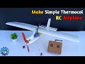 How To Make RC Plane At Home How To Make RC Plane With Thermocol