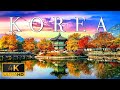 FLYING OVER KOREA (4K UHD) - Relaxing Music With Beautiful Natural Landscapes Film For Relaxation