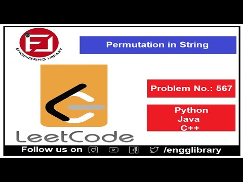 Permutation In String May Leetcoding Challenge Day 18 In Pythoncjava