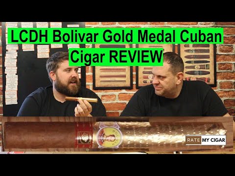 LCDH Bolivar New Gold Medal Cuban Cigar REVIEW Huge Cuban