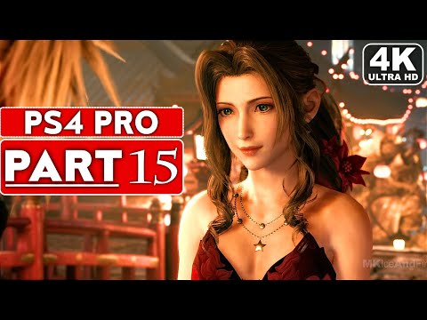 FINAL FANTASY 7 REMAKE Gameplay Walkthrough Part 15 FULL GAME [4K PS4 PRO] - No Commentary