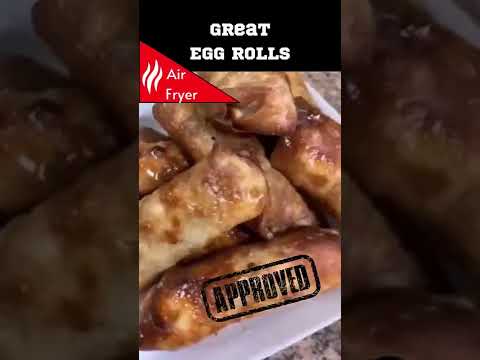 Egg Roll, Air Fryer, Easy Egg Roll Recipe
