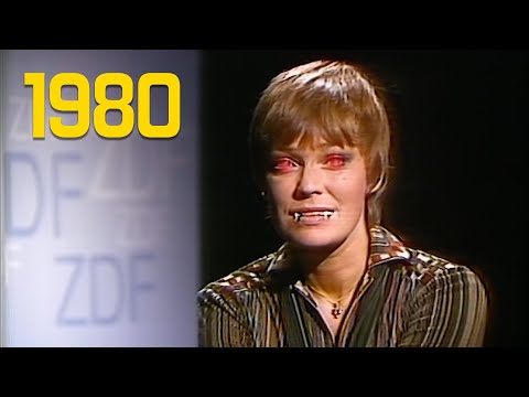 ZDF-Programmansage von Elfi v. Kalckreuth zu "Tanz der Vampire" (25.10.1980)