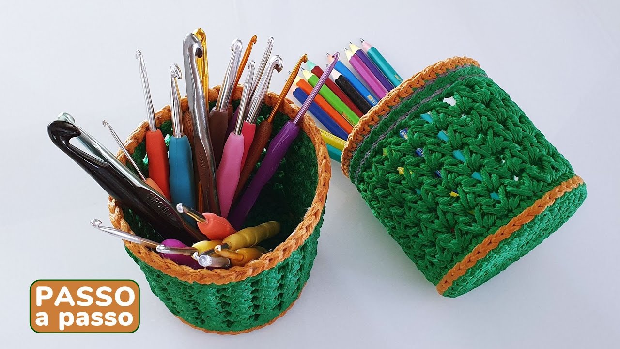Cesto de Crochê