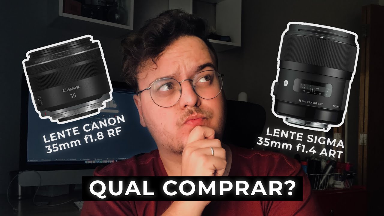 35mm f1.4 Sigma Art OU 35mm f1.8 RF Canon? - QUAL COMPRAR?