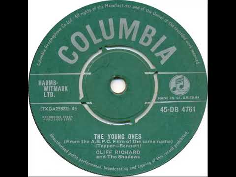 UK New Entry 1962 (6) Cliff Richard & The Shadows - The Young Ones