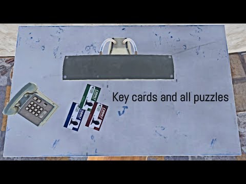Rust key cards and all puzzles