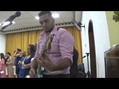 MARCHA NUPCIAL COM GUITARRA EM CASAMENTO NA IGREJA BATISTA DE VILA SOUZA SP POR JOEL