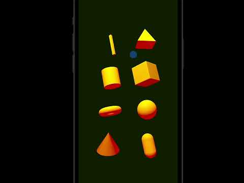 Shape Primitives using SceneKit