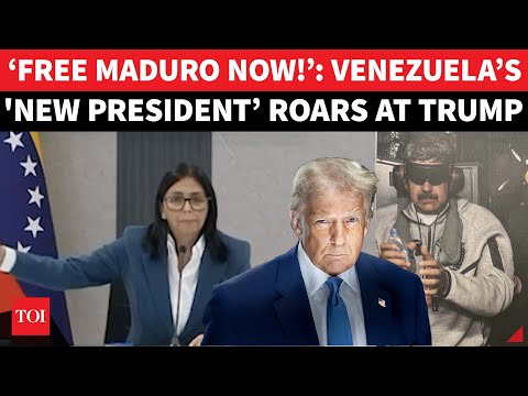 'NO OIL, GOLD FOR US': Maduro’s Deputy Delcy Rodríguez TRASHES Trump’s Solution To Run Venezuela